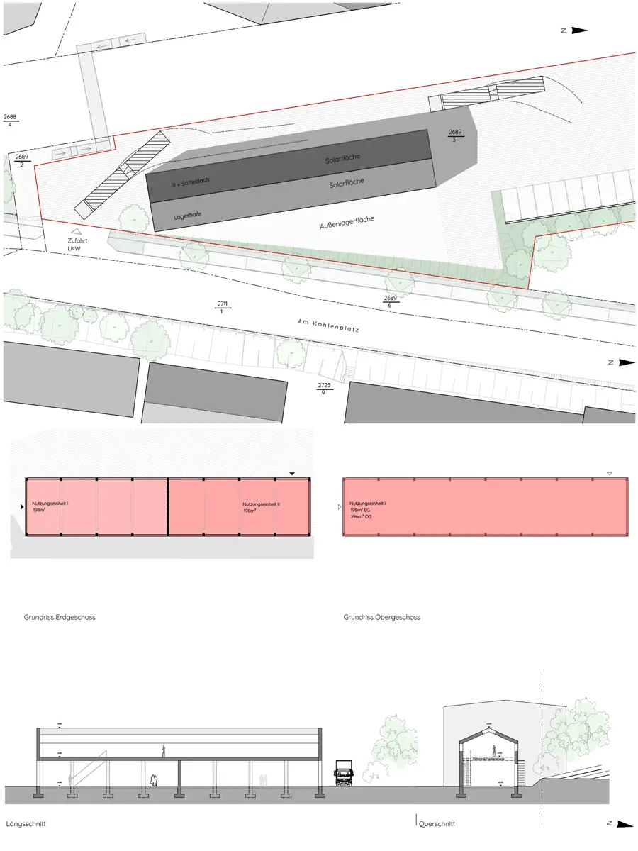 Machbarkeitsstudie 2: Langhalle